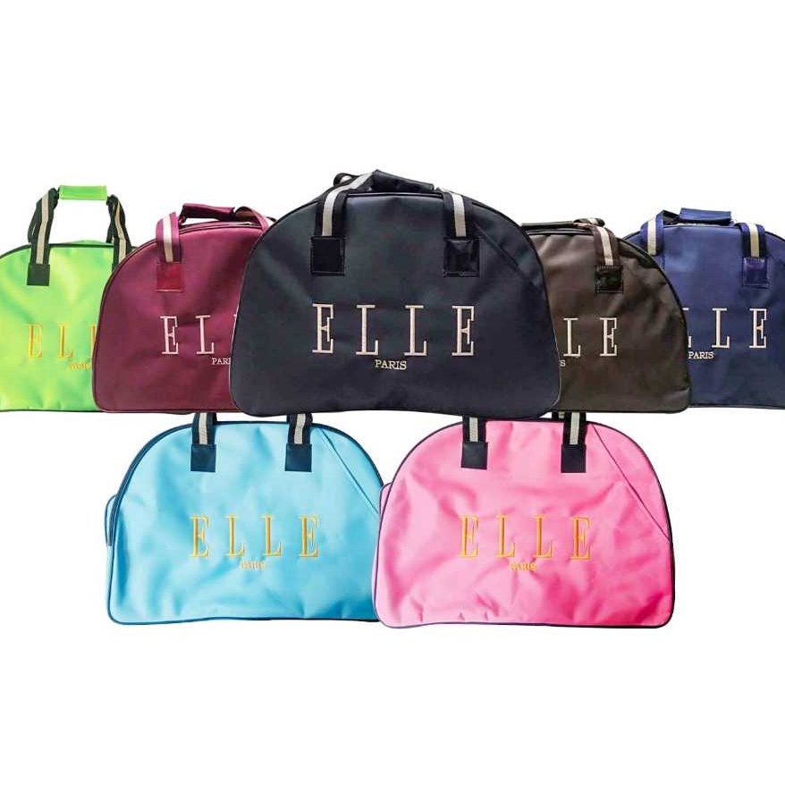 KP8 TAS TRAVEL WANITA ELLE  BAG ELLE TAS PAKAIAN TENTENG WANITA  TAS PAKAIAN BESAR ELLE BAG