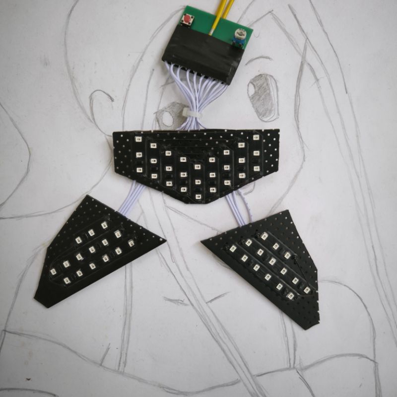 Stoplamp running vario KZR 125 150 old bohlam 8 10 mode