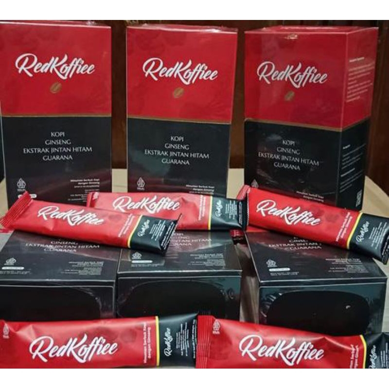 

Kopi Merah Original Red Koffiee Herbal 1 box isi 10 sachet