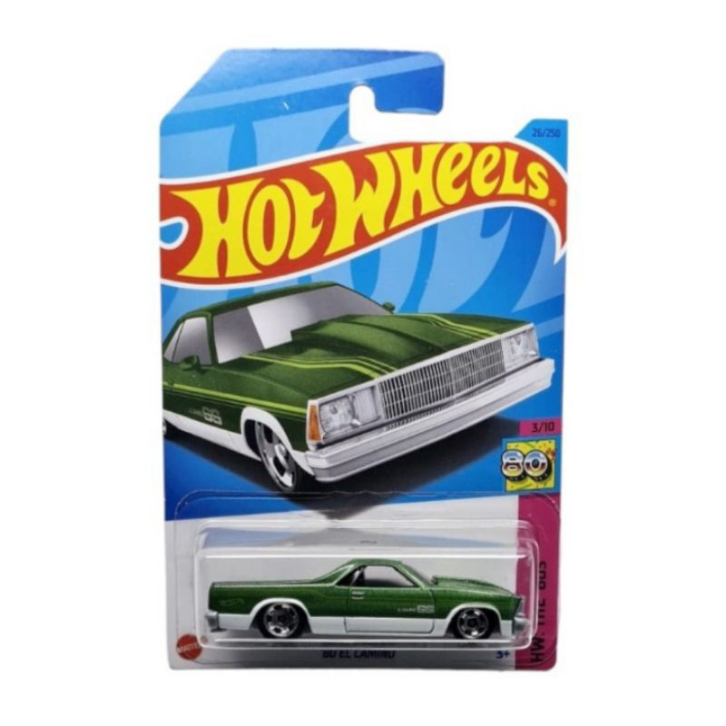 HOT WHEELS 80 EL CAMINO Green - HW The 80's