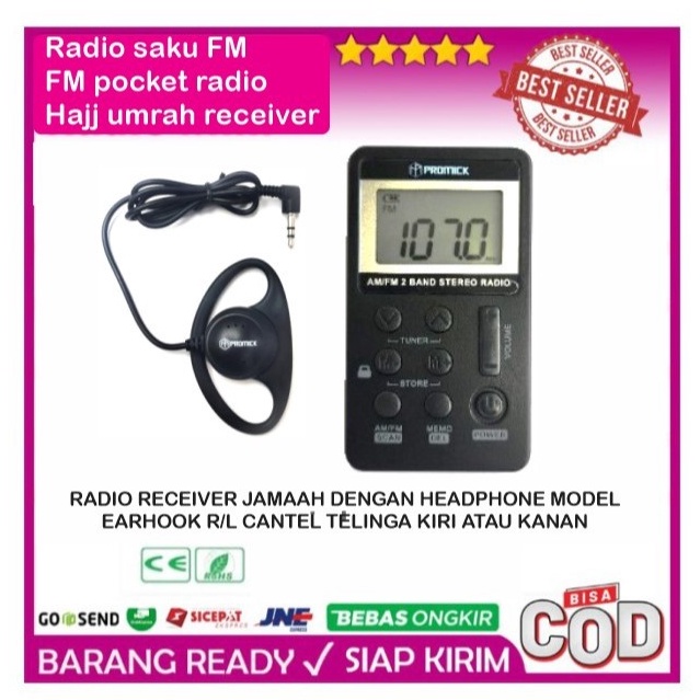 KODE V8F Promick Wireless Tour Guide Interpreter System Audio Haji Umroh Charge Lion 1X Receiver Uni