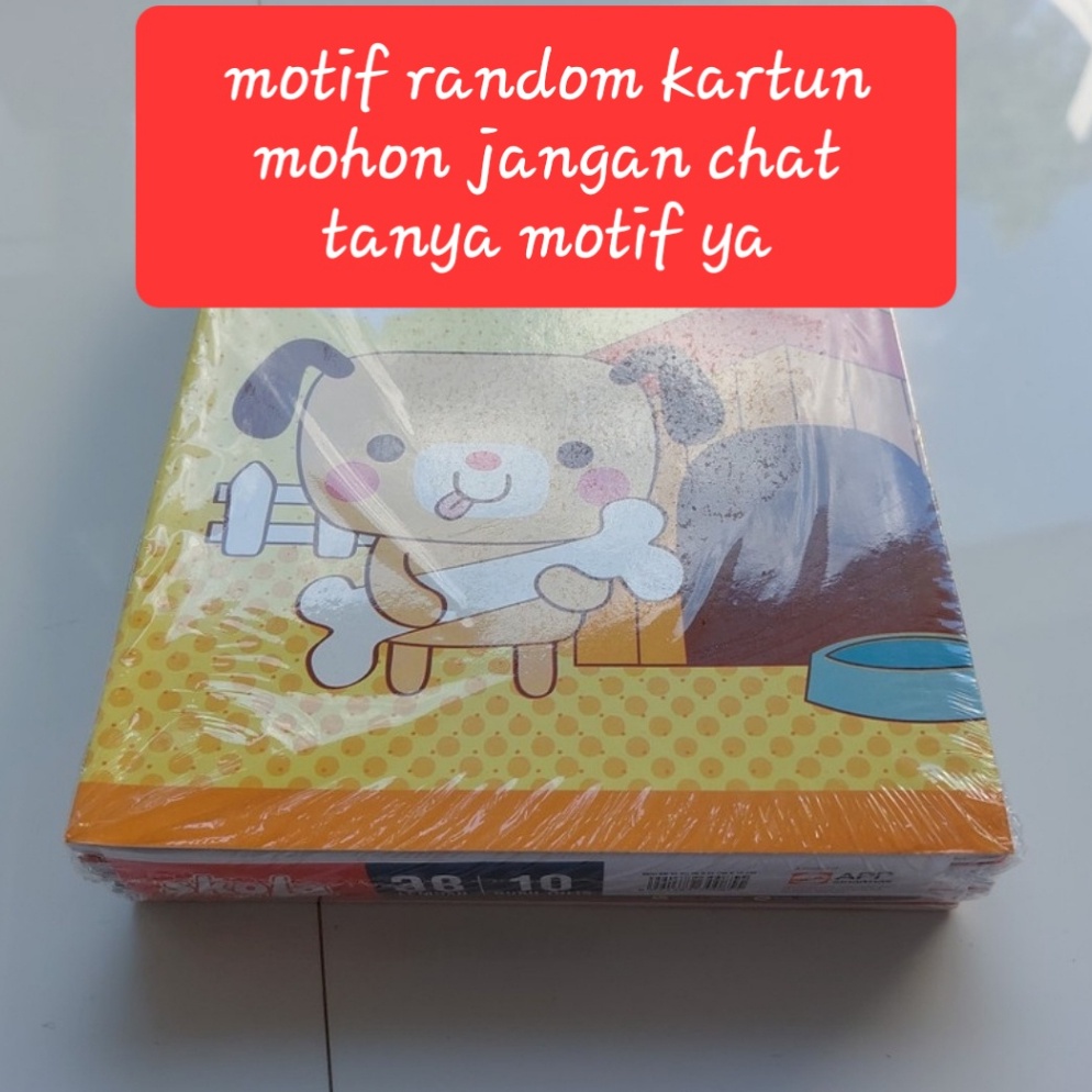 

KODE J76P Buku Tulis Garis Skola 38 by Sinar Dunia 1 Pack Isi 1 Buku