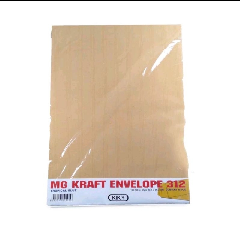 

Amplop Coklat Super Map Kiky 312 Lem 125 gr