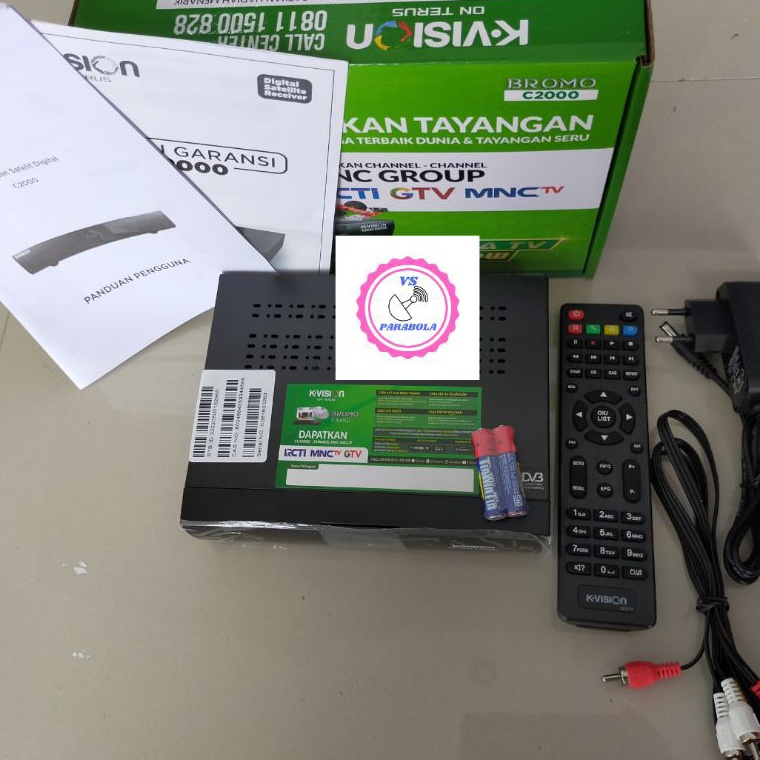 KODE S5G K VISION RECEIVER PARABOLA BROMO C2