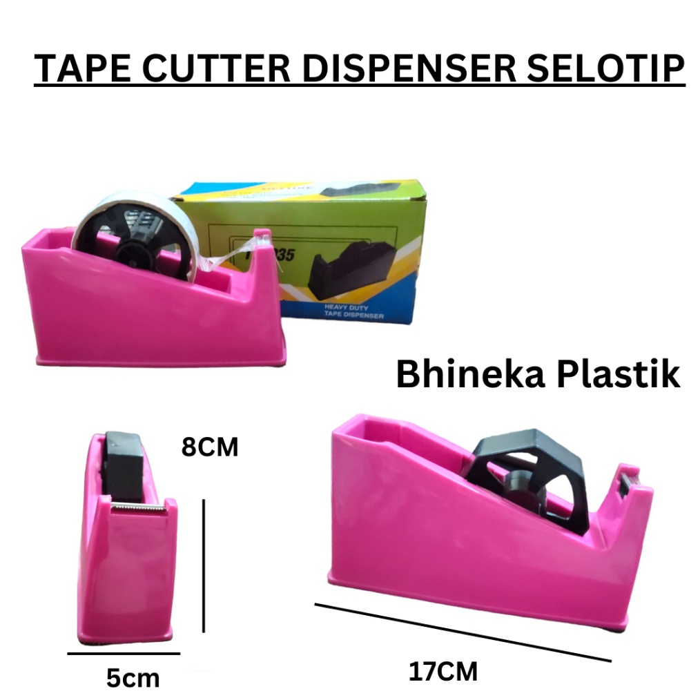 

DISKON SPESIAL Tape Cutter Tape Dispenser Pemotong IsolasiLakban Alat Potong Selotip
