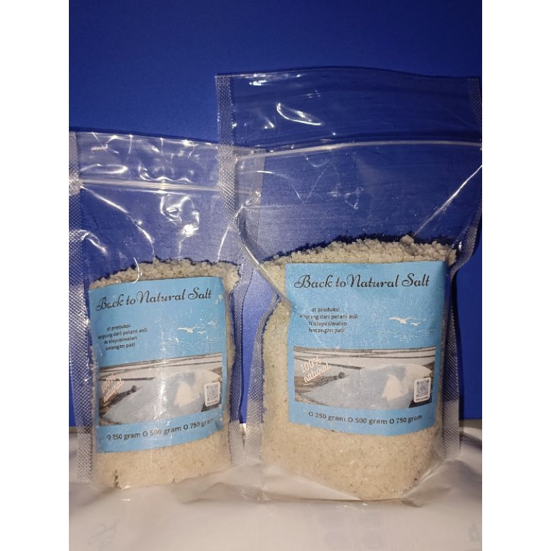 

GARAM LAUT MURNI NATURAL KASAR PREMIUM 100% Original 500gr