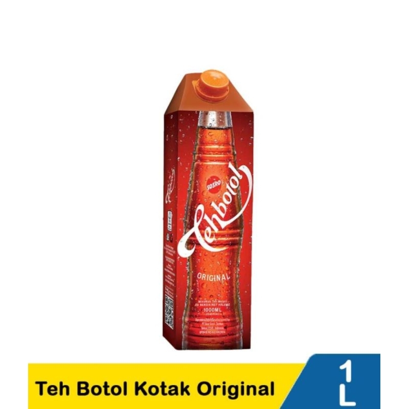 

TEH BOTOL SOSRO KOTAK RASA ORIGINAL KEMASAN 1000 ML/1 LITER T_NIASTORE