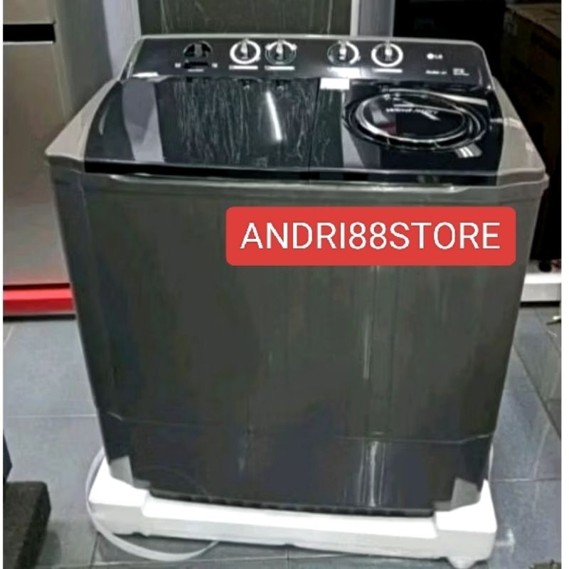 LG MESIN CUCI 2 TABUNG 18 KG 18 KG P1800RTM P 1800RTM P1800RTM