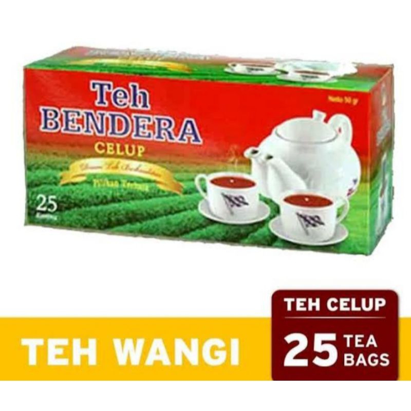 

teh celup bendera 25 kantong