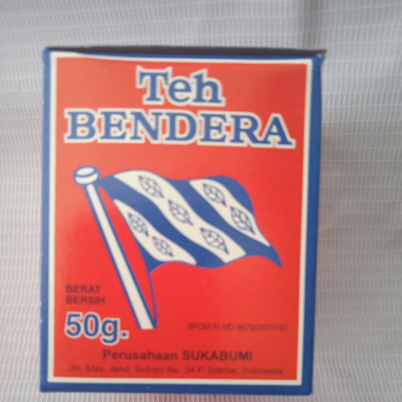 

bubuk teh bendera 50 gram