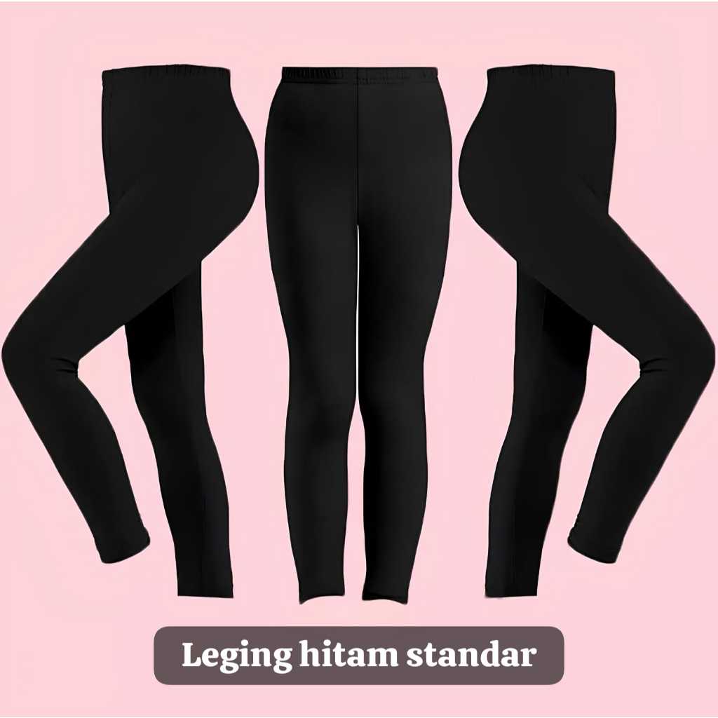 Leging Wanita Standar Celana Daleman Panjang Wanita Leging Import Leging Hitam Standar Leging Panjan