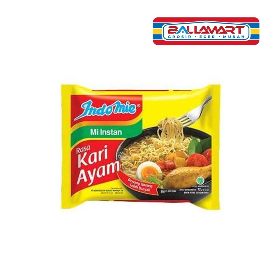 

INDOMIE RASA KARI AYAM 72G