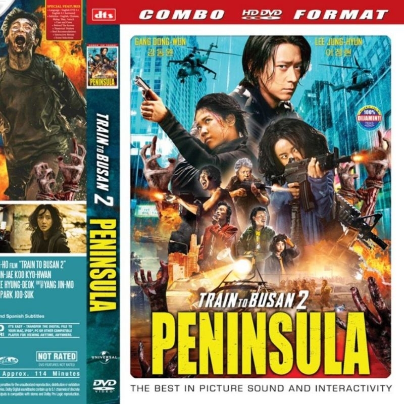 KASET FILM ZOMBIE TRAIN TO BUSAN PANINSULA