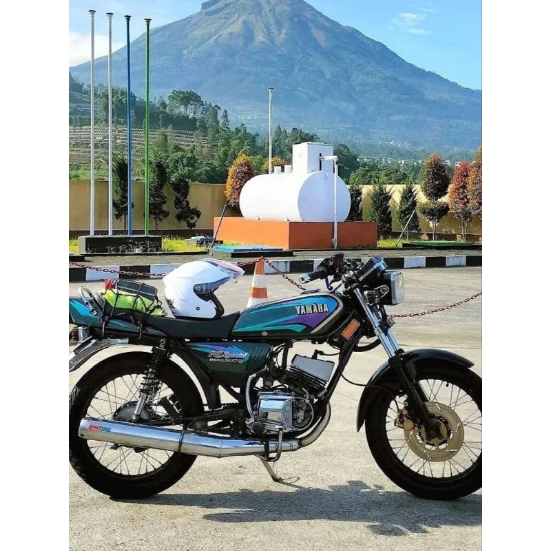 Striping sticker lis standar yamaha rx spesial 1996 merah