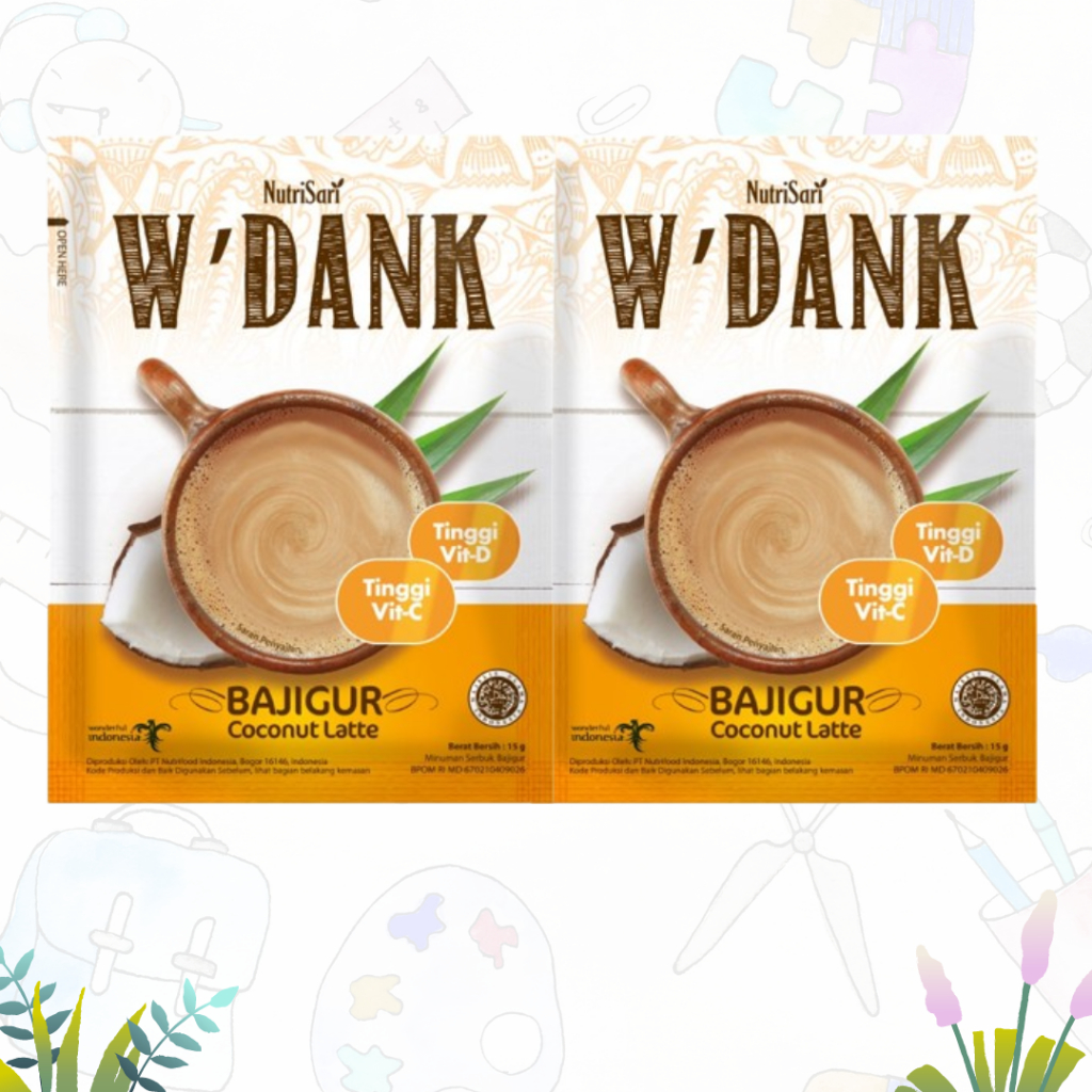 

W'Dank Bajigur 10x15gr (1Renceng)