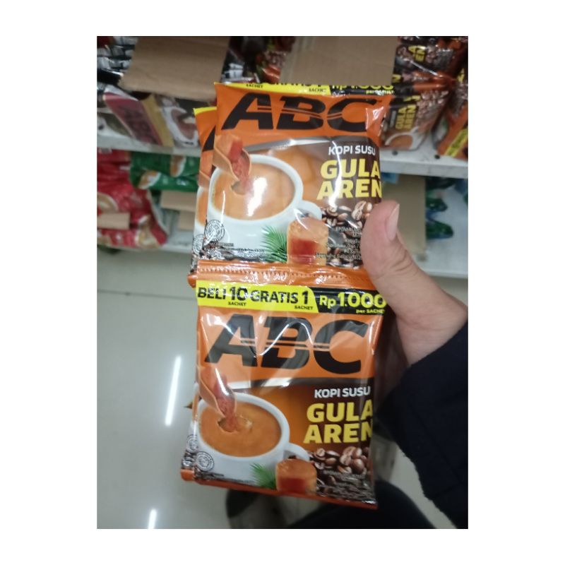 

ABC KOPI GULA AREN BELI 10 GRATIS 1 / ABC KELPON ISI 1 RTG