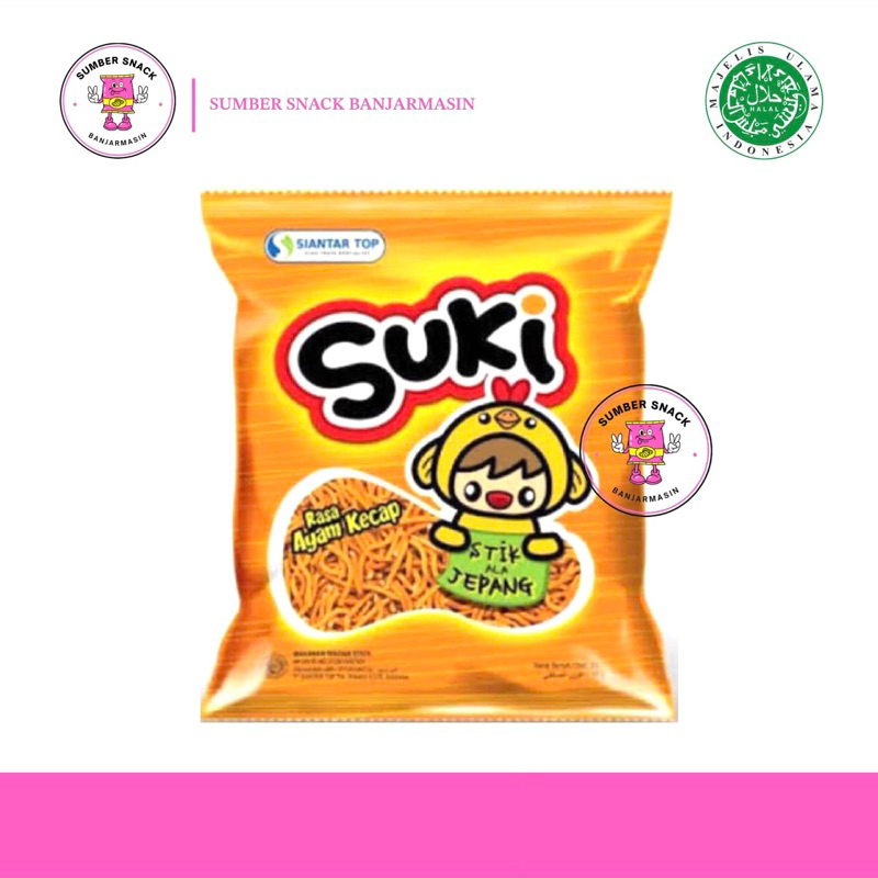 

Snack Suki Stik Ala Jepang Rasa Ayam Kecap (125g)