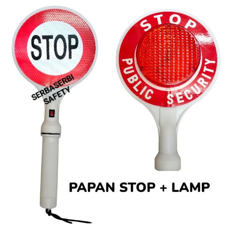 

PAPAN STOP Security / Security Stop Sign Satpam Papan Lalin