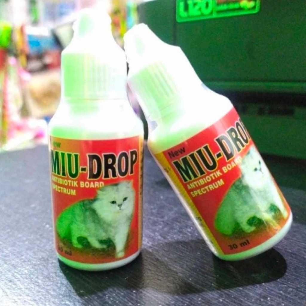 MIU DROP 30ML Antibiotik Tetes Untuk Kucing Miu Drop 30ml Kucing Antibiotik