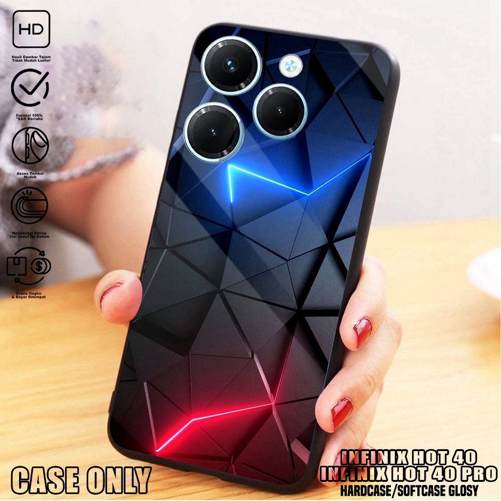 Case  INFINIX HOT 40 / INFINIX HOT 40 PRO  - Casing INFINIX HOT 40 / INFINIX HOT 40 PRO [ AST ] Sili