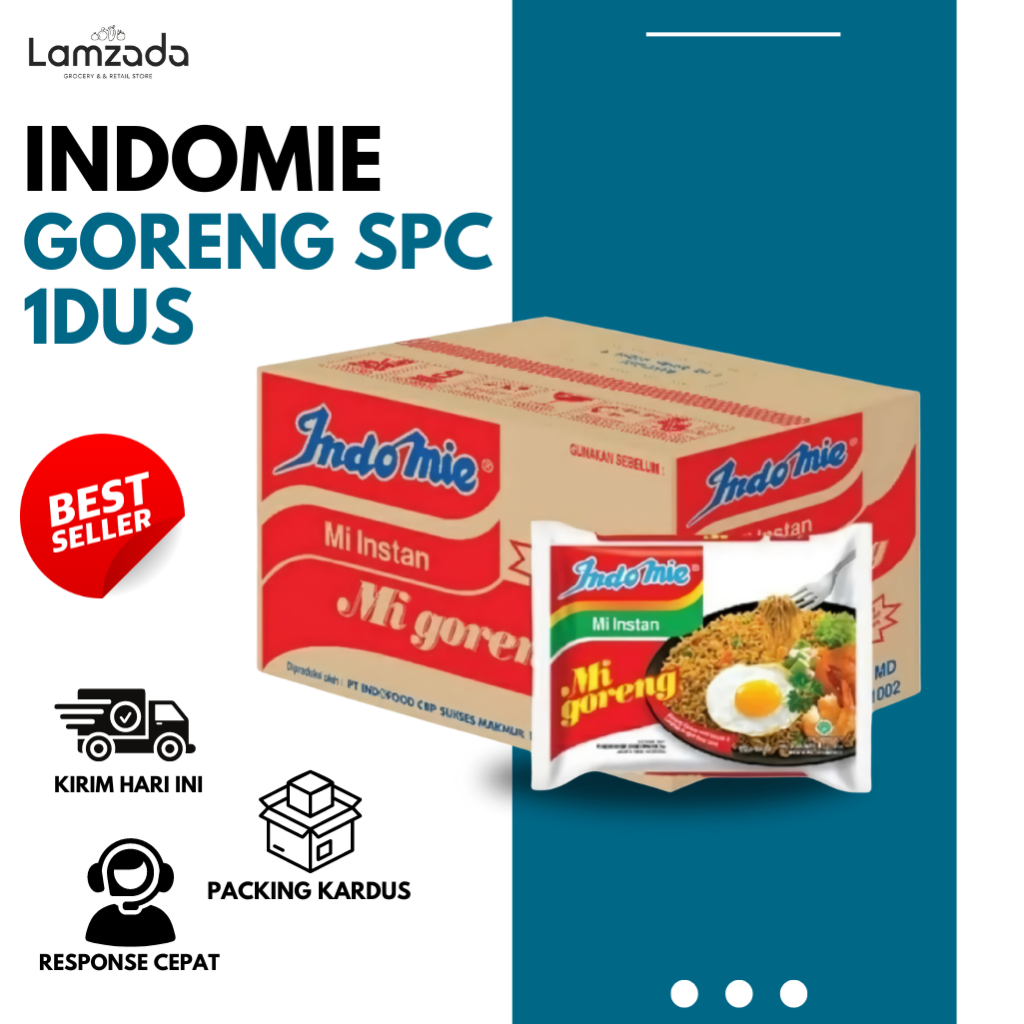 

Indomie Goreng Spesial 1 Dus Karton isi 40 Pcs Mie Instan