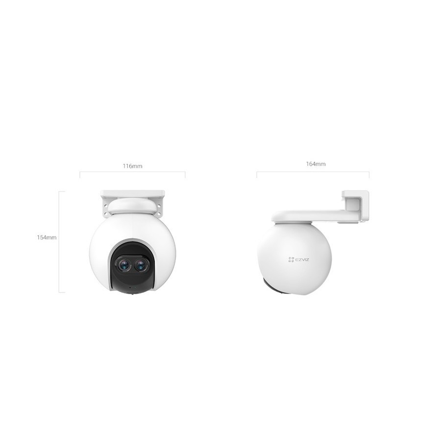 EZVIZ CCTV C8PF 2MP Smart Home Dual Lens IP Camera Zoom Outdoor CCTV