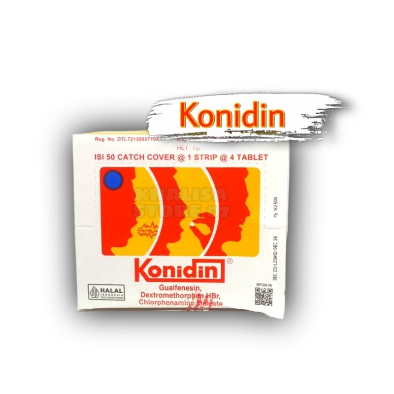 Konidin Isi 50 Lembar / Konidin Tablet / Konidin