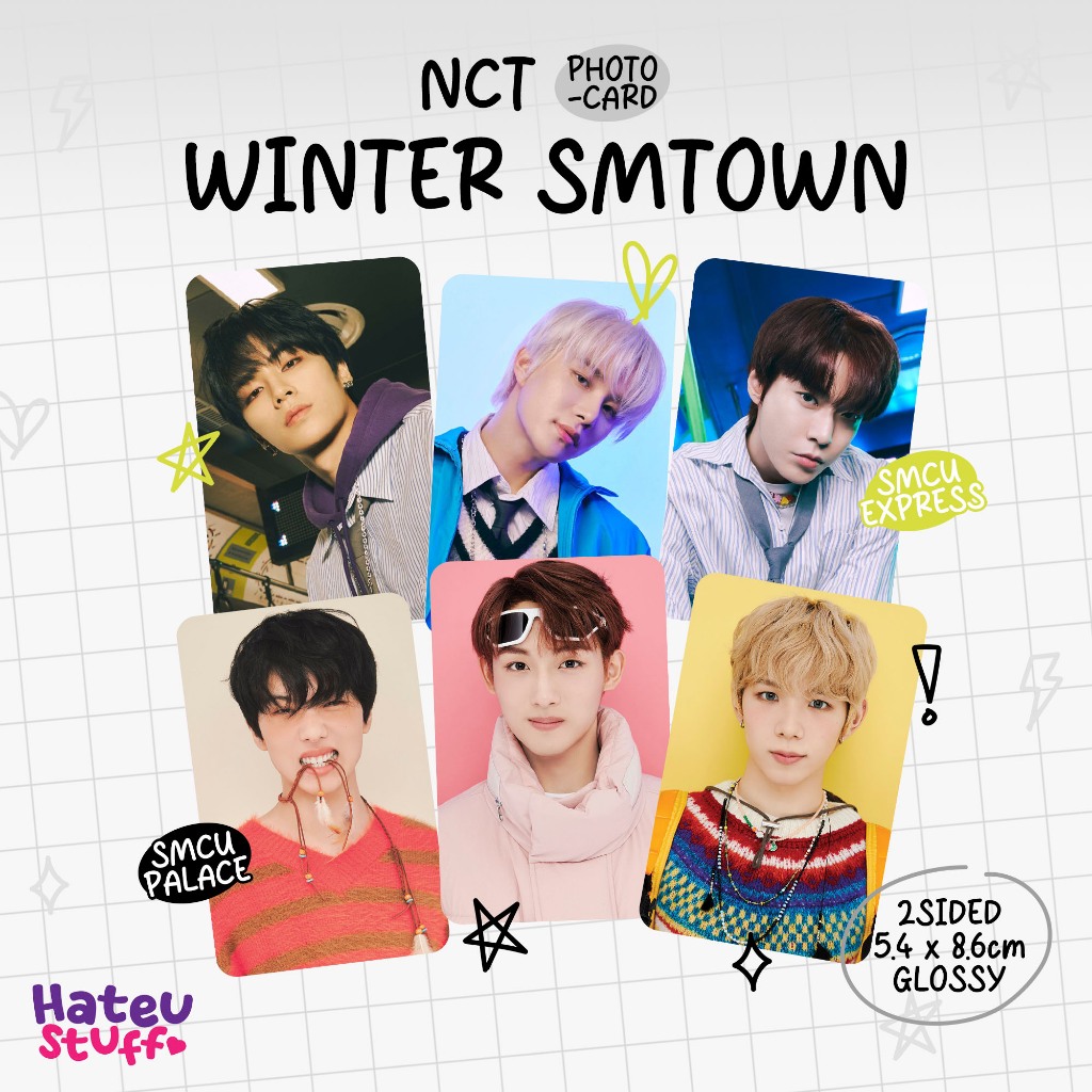 NCT Unofficial Photocard SMCU Palace, SMCU Express (127, Dream, WayV)