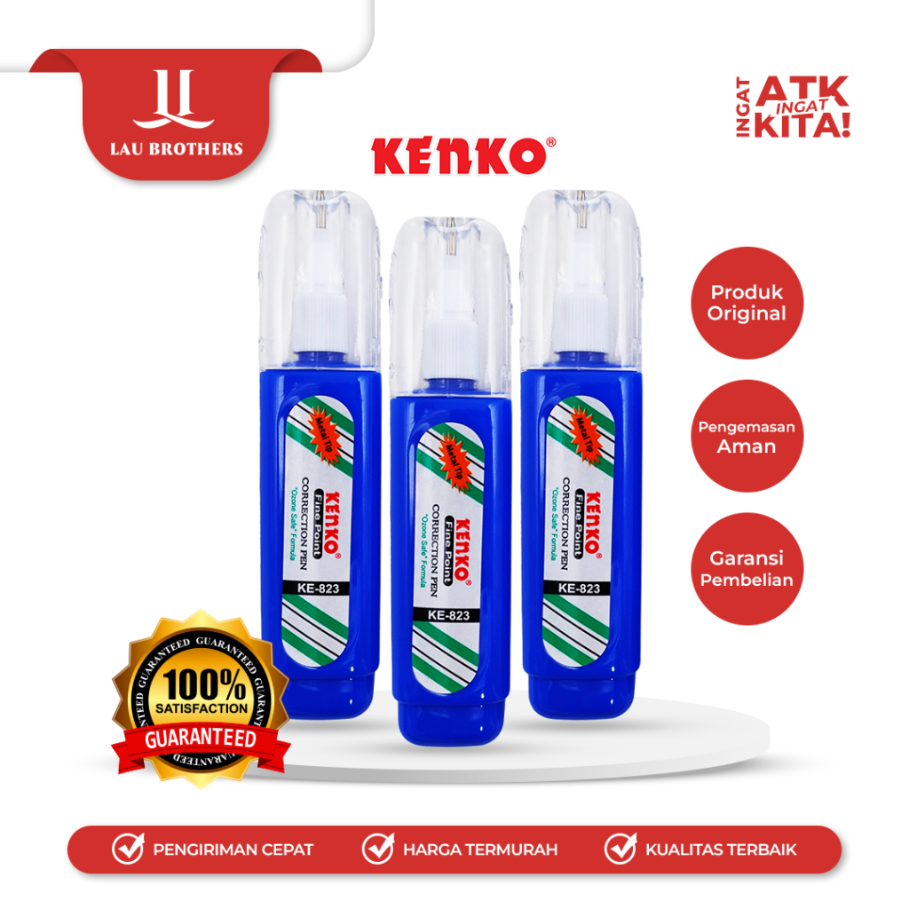 

KENKO TIPE-X CAIR/ CORRECTION PEN KE-823 (1PC)