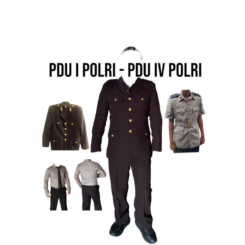 JAS PDU 1 POLRI - SERAGAM PDU 4 POLRI BAHAN PREMIUM