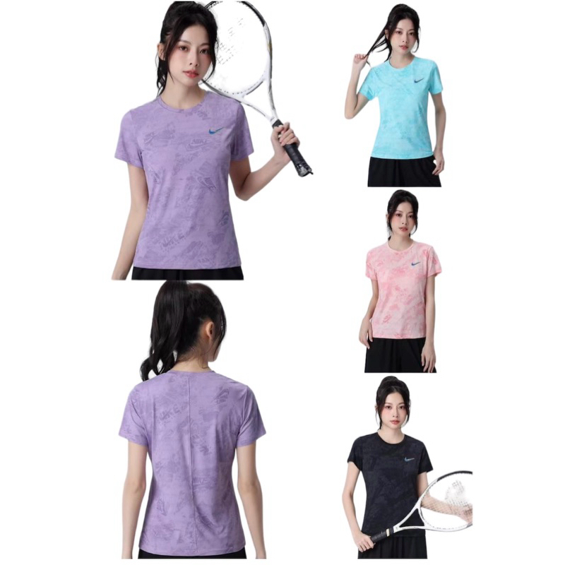 KAOS WANITA OLAHRAGA RUNING GYM GRADE ORI