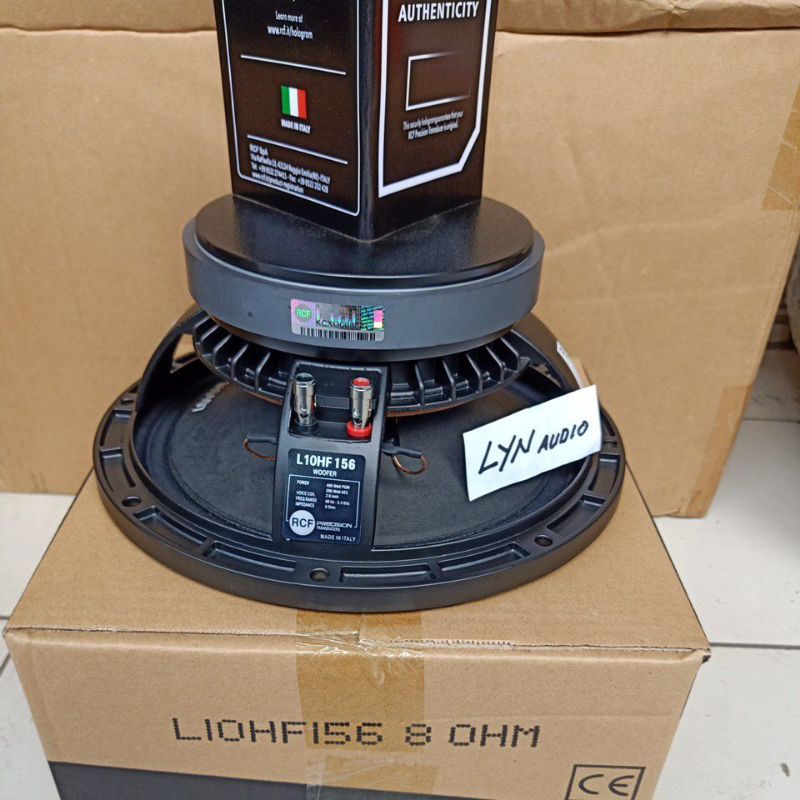 SPEAKER FULL RANGE RCF 10 INCH L10HF156 BAHAN BABET 10HF156