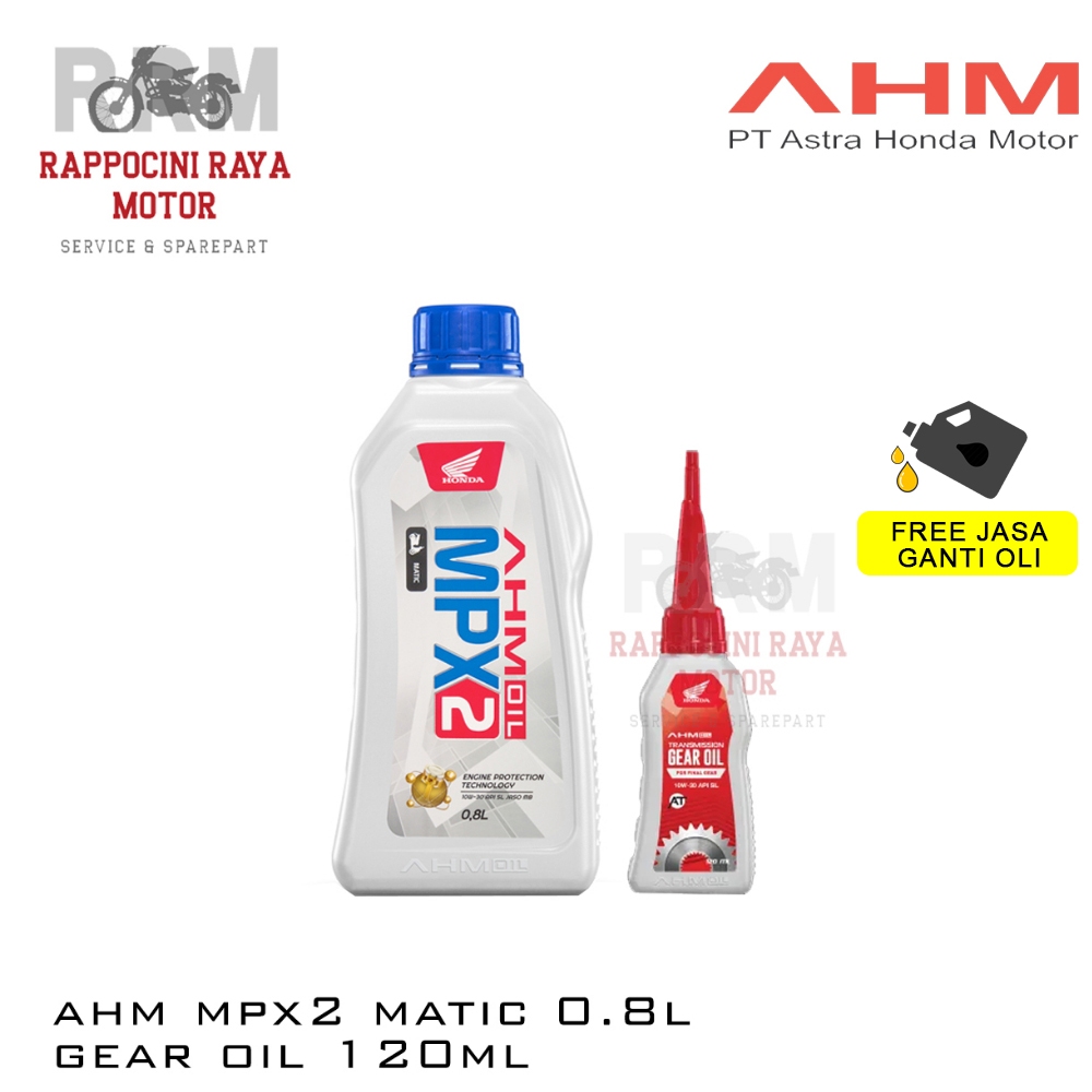 Oli AHM MPX2 0,8 Liter / Oli Gardan AHM Original MPX 2
