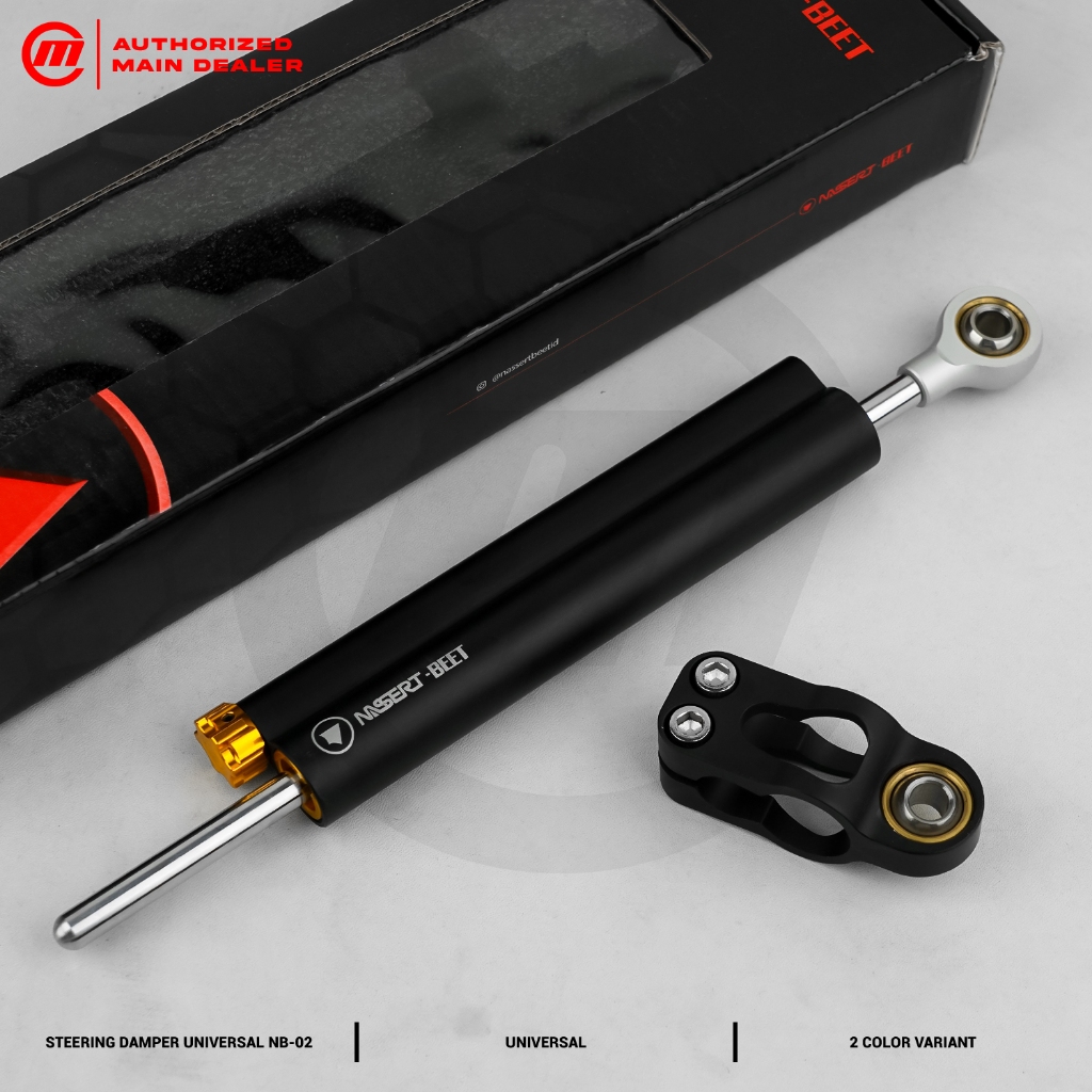 Steering Damper Stabilizer Stang Motor CNC Universal NB-02 Nassert Beet