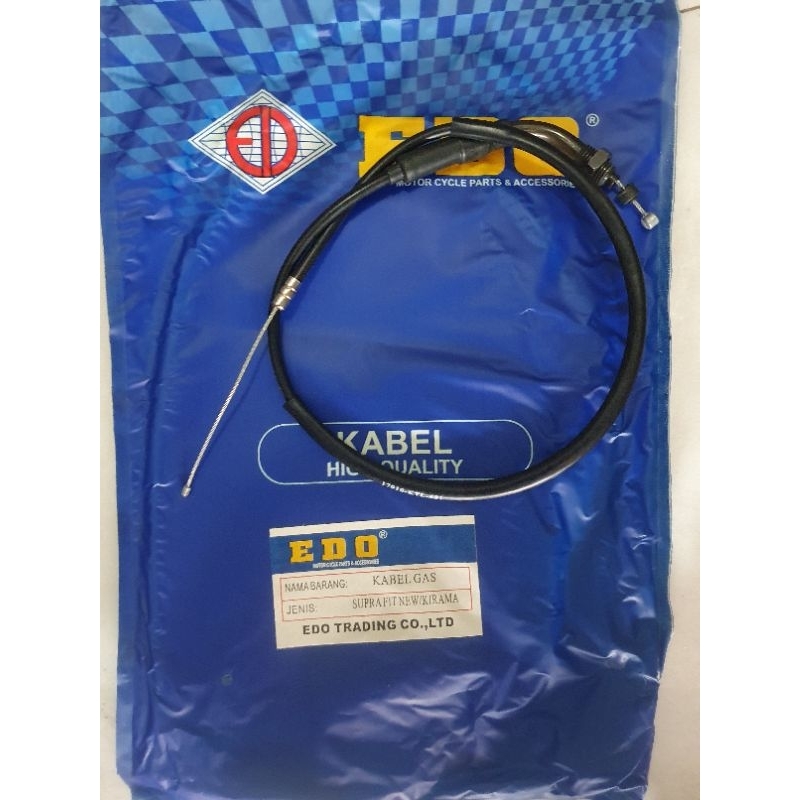 KABEL GAS TALI GAS MOTOR SUPRA FITNEW EDO