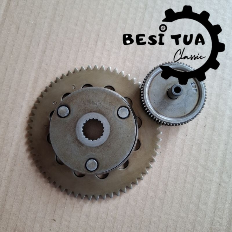 One way dobel stater old nmax 155 kode 2dp original