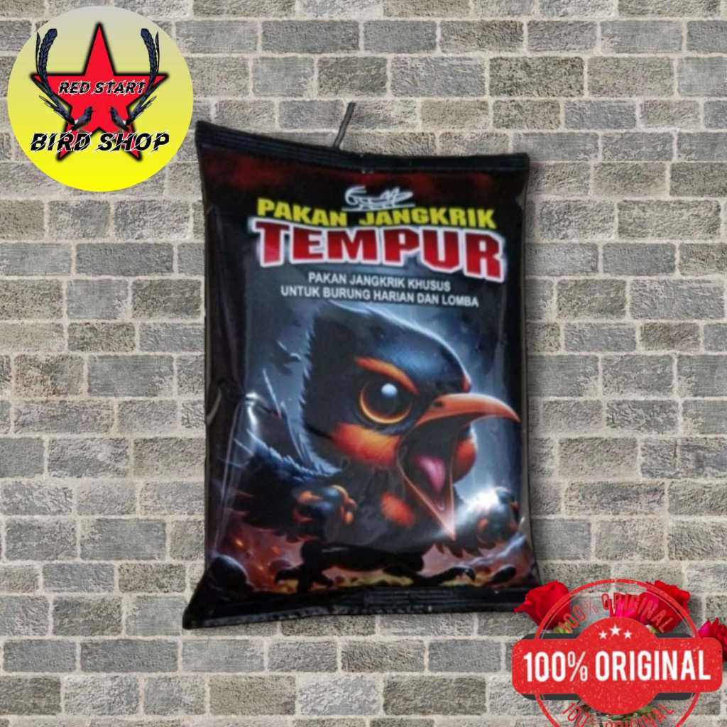 Pakan Jangkrik TEMPUR untuk Burung Murai Batu Kacer Cucak Ijo
