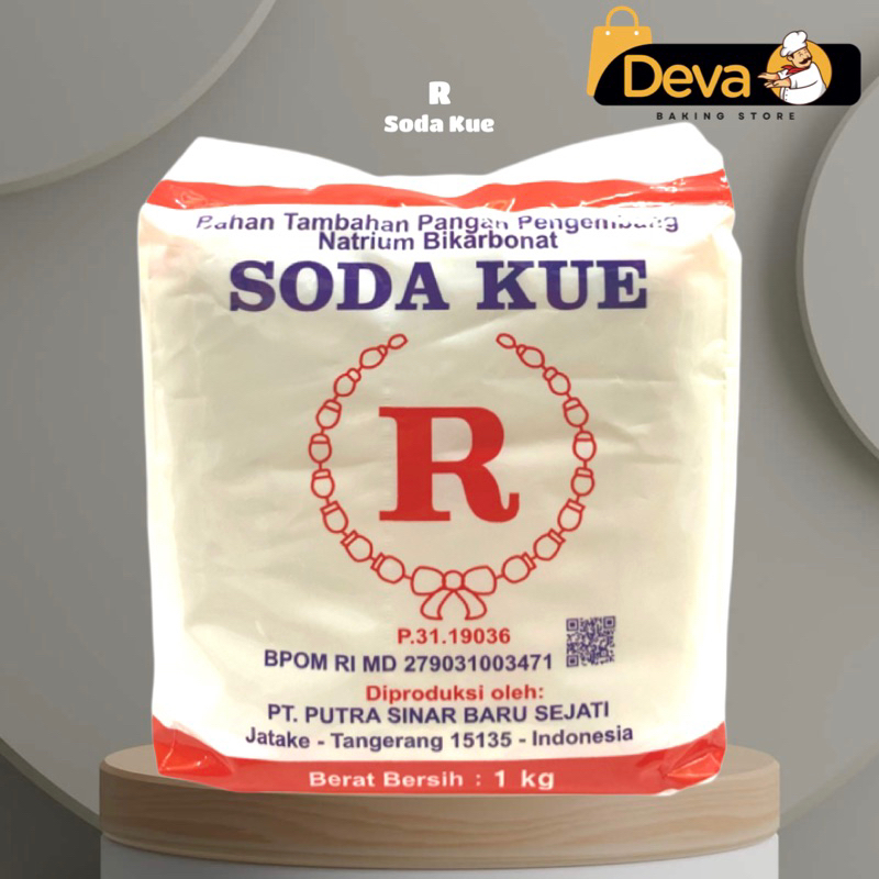 

Soda Kue R Natrium Bikarbonat 1kg