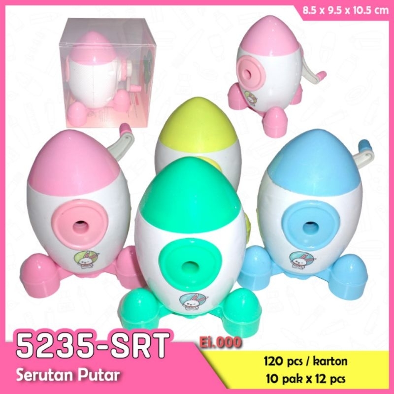 

serutan meja putar roket kode 5235 SRT