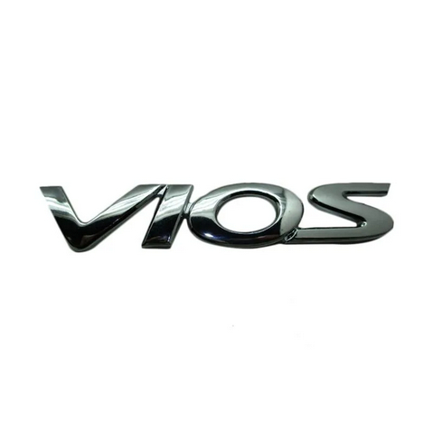 (AK) EMBLEM BELAKANG VIOS CHROME