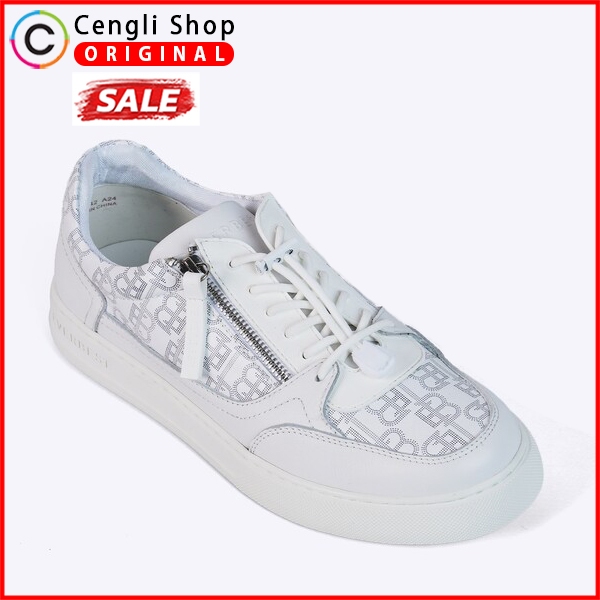 EM06 SEPATU SNEAKER EVERBEST PRIA ORIGINAL CASUAL KETS BRANDED PUTIH WHITE