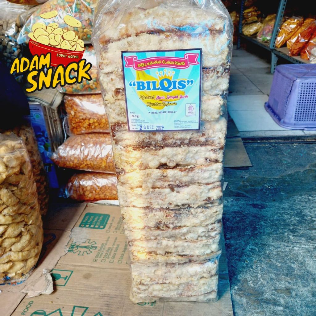 

PISANG SALE LIDAH 1 BAL 3 KG RENYAH DAN GURIH COD DAN SAMEDAY