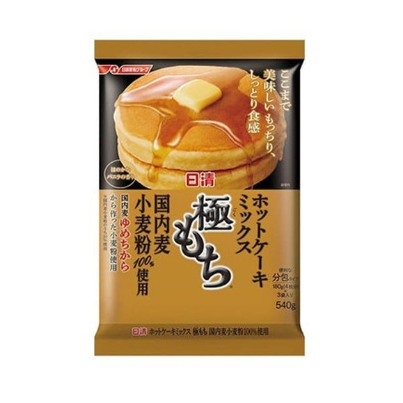 

Nisshin Hot Cake Mix Goku Mochi / Tepung Premix Pancake 540gr