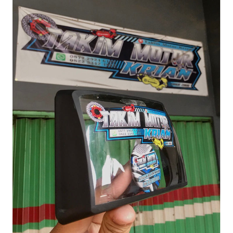 Mika Lampu depan GL100 Custom Headlamp bening Kaca GL-MAX GL100 Win-Muda, Honda Astrea 800