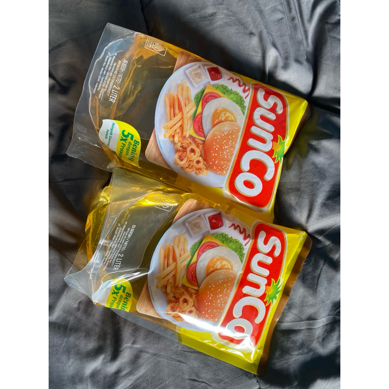 

Sunco Minyak Goreng 1L 2L kemasan POUCH