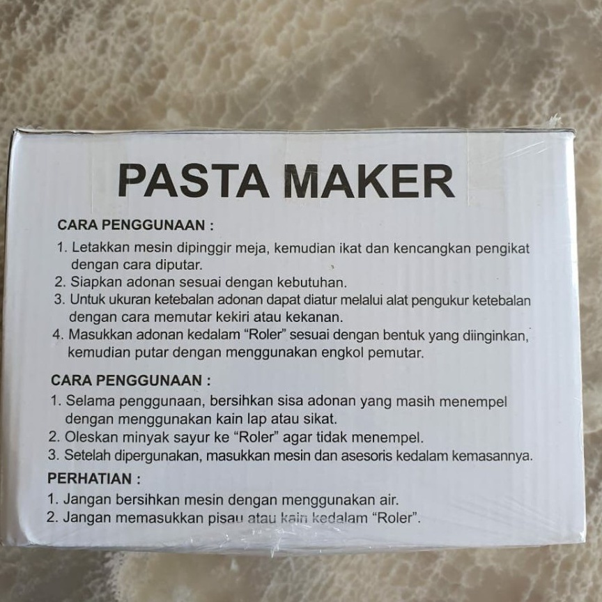 Promo Gilingan Mie Pasta Maker Mesin Gilingan Mie Mesin Giling Pasta Maker