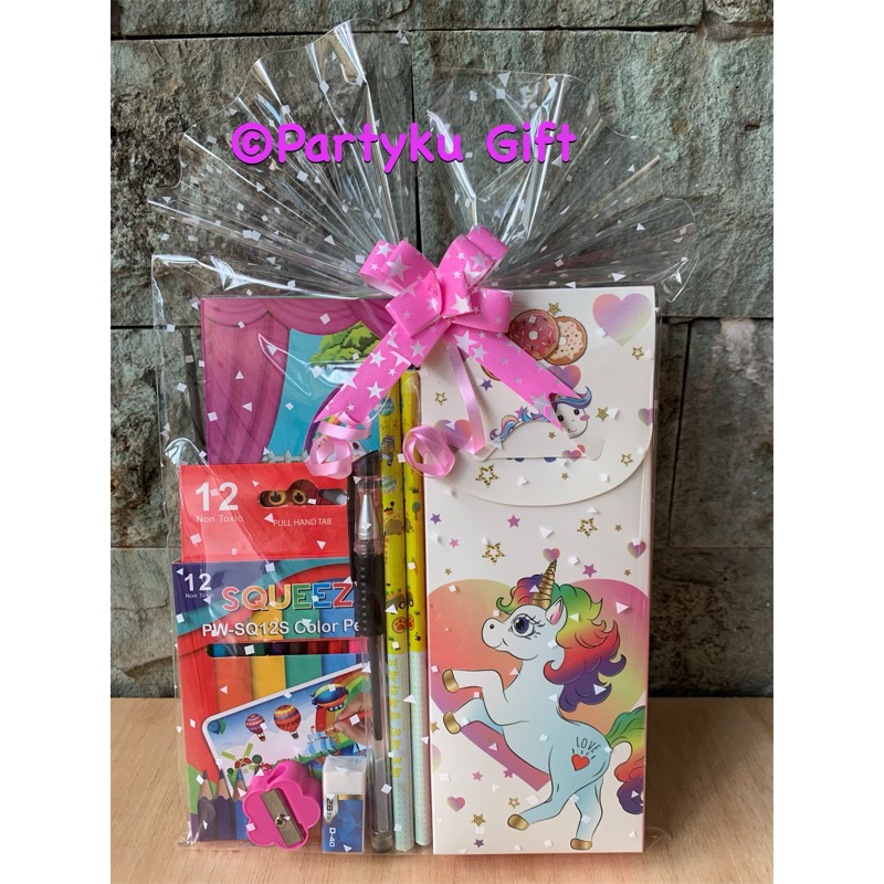 Paket Alat Tulis/Bingkisan ulang tahun/Stasionary set/Alat Tulis set/Hadiah ulang tahun/Hadiah lomba
