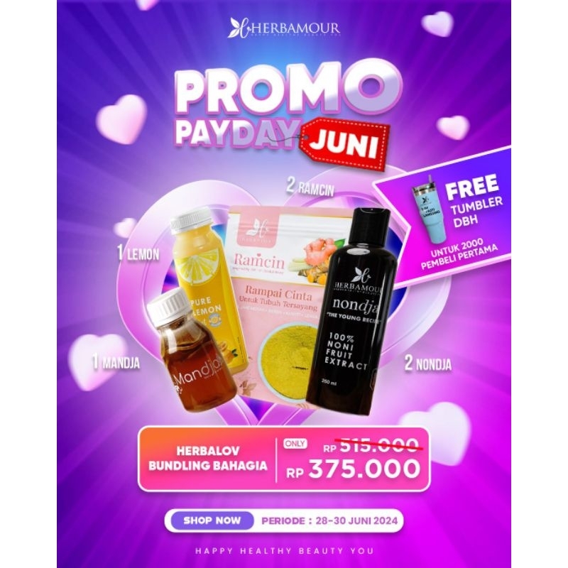 

PROMO PAYDAY JUNI HERBALOV