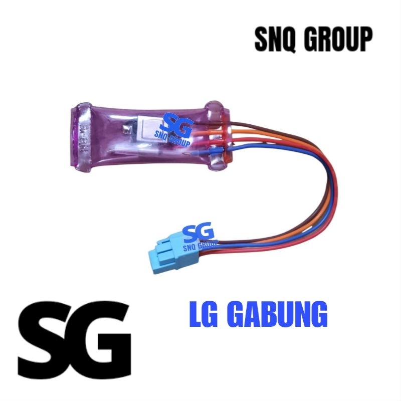 Bimetal kulkas LG gabung 2 pintu - Defrost fuse kulkas LG dua pintu - Sensor suhu panas dan dingin k