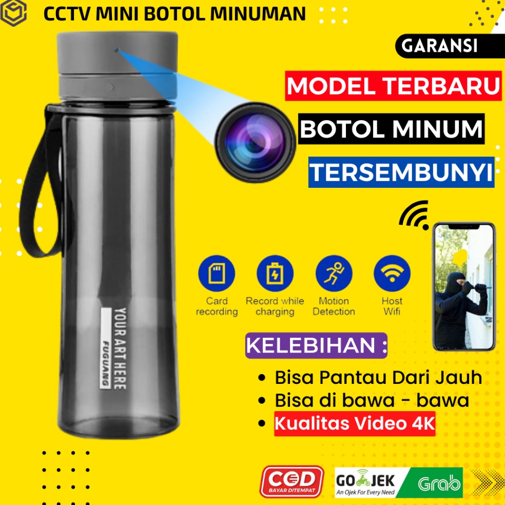 KODE C83E KAMERA MINI TERSEMBUNYI TANPA KABEL TERHUBUNG HP CAMERA CCTV KECIL MINI PENGINTAI JARAK JA